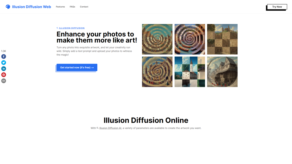 Illusion Diffusion: Free to Use AI - Illusion Diffusion Web