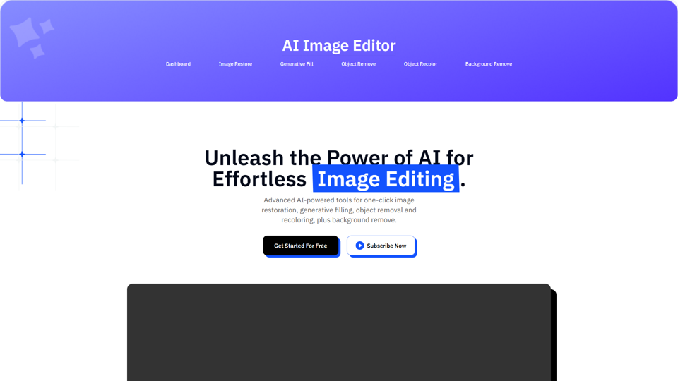 AI Image Editor