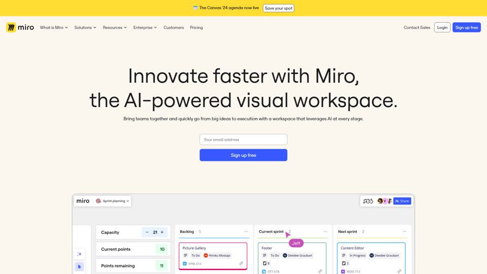 Miro | The Innovation Workspace