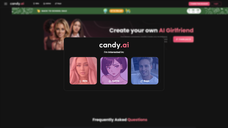 Candy.AI: Create Your AI Girlfriend & Start Chatting