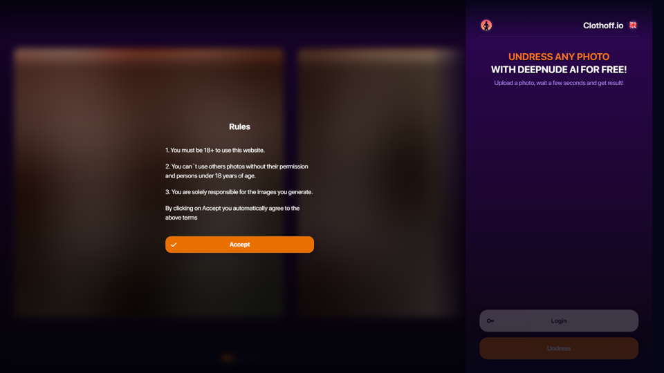 DeepNude Nudify, Free Undress AI & Clothes Remover Online | Clothoff.io